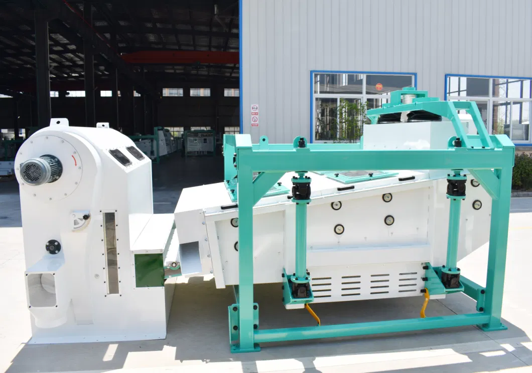 Barley Rotary Separator Vibrating Sieve Cleaning Screen