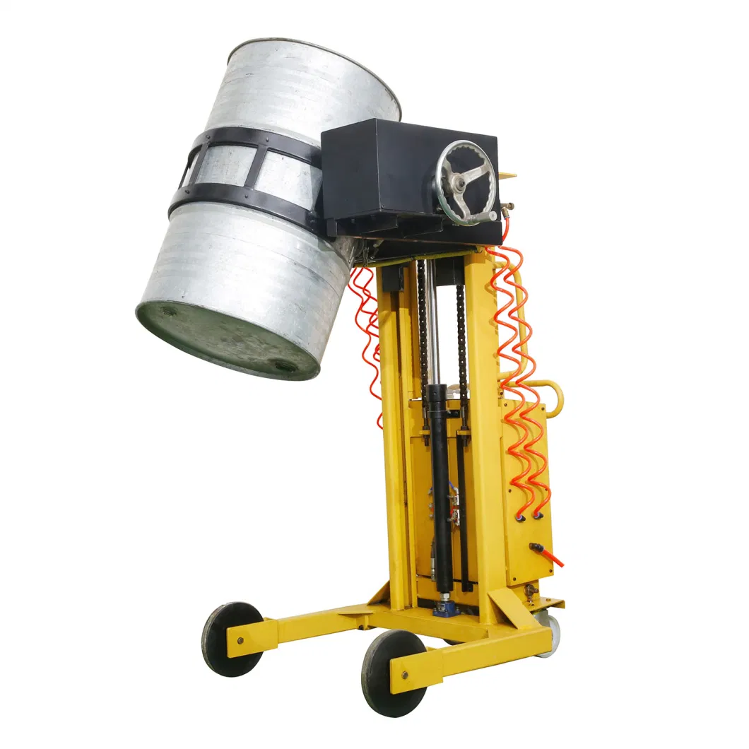 Paint Mixer Machine Drum Lifter Barrel Tilting Dumpers Lifting Equipment