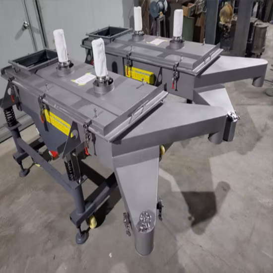 Tamis linéaire de tamis vibrant d'acier inoxydable tamisant la machine pour le classement de haricots