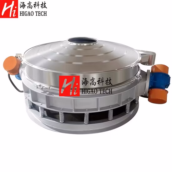 Machine de tamis vibrant de conception compacte et fluide pour le tamisage et le scalpage de contrôle de la farine